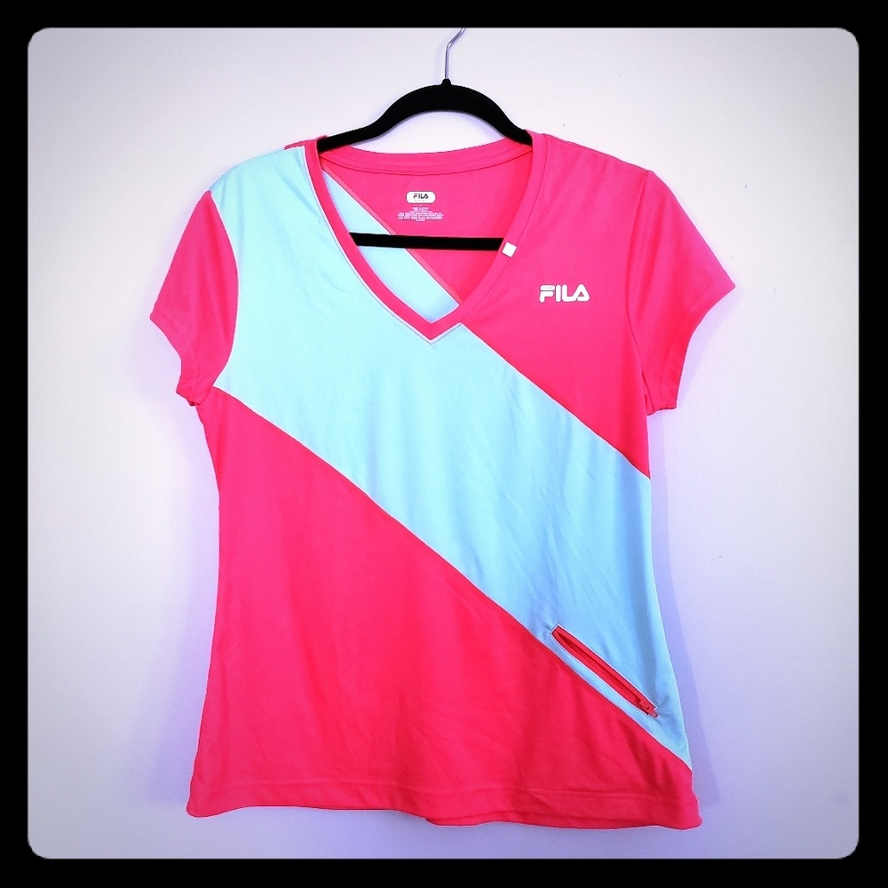 FILA workout vneck shirt